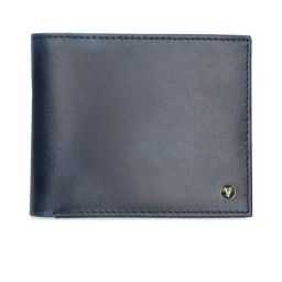 Van Heusen Navy Formal Leather Bi-Fold Walletfor Men-image-6