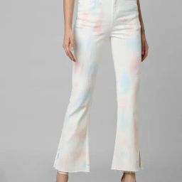 Only White Straight Fit Mid Rise Bootcut Jeans-image-10
