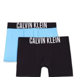 Calvin Klein Kids Multicolor Cotton Logo Brief (Pack of 2)-image-14