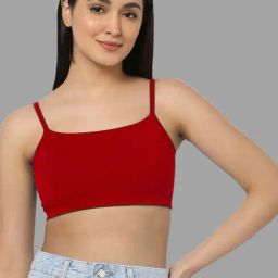AROUSY Red Cotton Beginner's Bra-picture-26