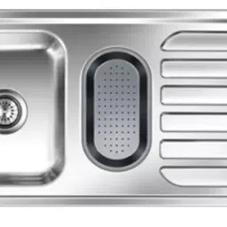 Nirali D'Signo 20.1x48x20.1 Inch Anti Scratch SS Single Bowl Kitchen Sink Fabulous-image-16