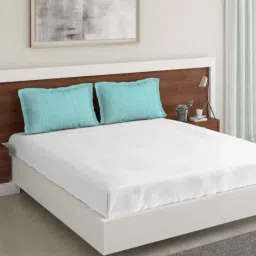 DDECOR Live Beautiful Blue Cotton 150 TC Pillow Covers - Set of 2-image-18