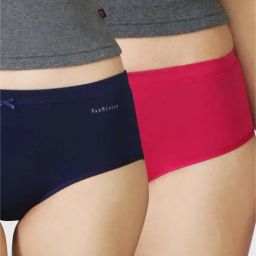 Van Heusen Assorted Color Cotton Hipster Panties - Pack Of 2-image-37