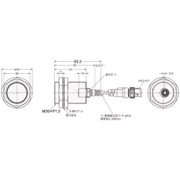 Omron Oil Resistance Proximity Sensor, E2ER-X3D15M-image-19