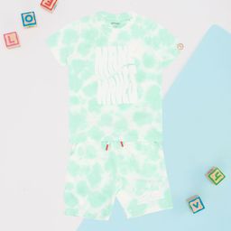Pantaloons Junior Boys Printed Pure Cotton T-shirt with Shorts-image-103