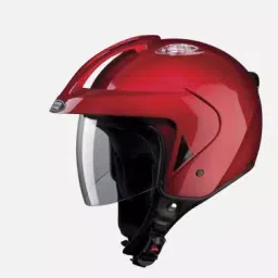 Studds Cherry Red Xtra Large (600 mm) Open Face Helmet, KS-1 Metro-image-36