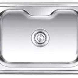 Nirali D'Signo 17.5x24.6x17.5 Inch Satin SS Single Bowl Kitchen Sink Eureka Delux Small-picture-22