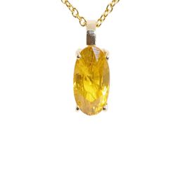 GenZcomplex Gold-Plated Oval Pendants-17