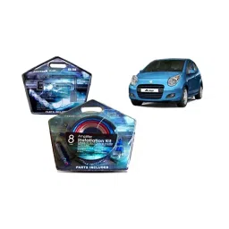 Auto Pearl GeeStar 8 Guage 2 Channel Amplifier Full Installation Kit for Maruti Suzuki A-Star-image-86