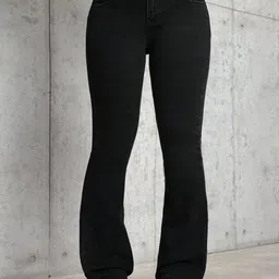 NUCOUTHS Women Mid-Rise Bellbottom Jeans-picture-28