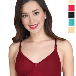 Liigne Pack Of 6 Full Coverage Bra-image-3