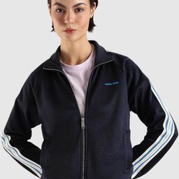 Calvin Klein Jeans Women Mock Collar Solid Sporty Jacket-picture-9