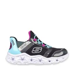 Skechers Girls GALAXY LIGHTS - BRIGHT COSMIC Black Multi Casual Party Wear-image-37