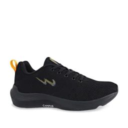 Campus Men's AUSTEN Black Running Shoes-picture-1