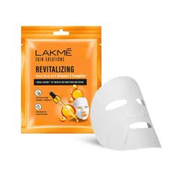 Lakme Skin Solutions Sheet Mask Revitalizing with Vitamin C-27