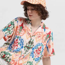 Only Cream Printed Shirt-image-39