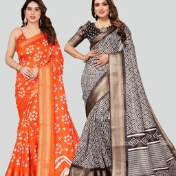 Moda Rapido Bandhani Zari Saree-picture-28