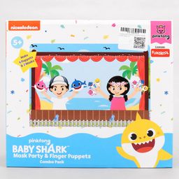 Handycrafts Baby Shark Party Mask & Finger Puppet Kit - Blue-image-40