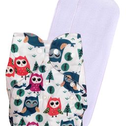 DOMENICO Washable Baby Diaper Premium Cloth Diaper Reusable, Adjustable Size, Waterproof, Pocket Cloth Diaper Nappie (1 Diaper and 2 Insert Pad)-89