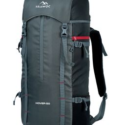 TRAWOC HOVER 50L Trekking & Hiking Travel Backpack LHK002 Grey-image-93