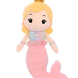 Tickles Mermaid Soft Doll Stuffed Plush Toy for Kids Girls Birthday Gifts (Size: 30 cm Color: Pink)-28