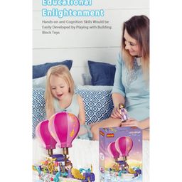 PLUSPOINT Fairy Copter Building Block Set - 384 Pie image 3