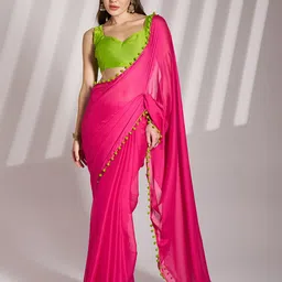 Mitera Pure Chiffon Ready to Wear Saree-picture-23