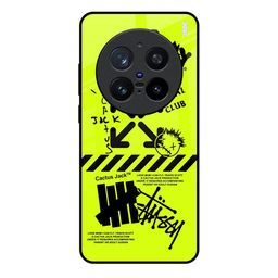 QRIOH Unisex Quirky Printed Vivo X200 Pro 5G Glass Back Case-image-67