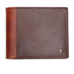 Van Heusen Brown Casual Leather Bi-Fold Walletfor Men-1