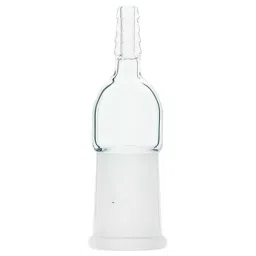 ABGIL ABG534 Borosilicate Glass Straight Vacuum Adapter - Socket (B-55)-15