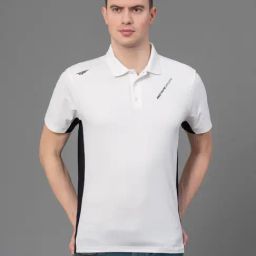 Red Tape White Regular Fit Sports Polo T-Shirt-image-47