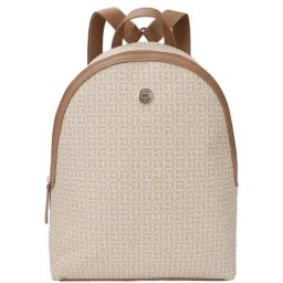 TOMMY HILFIGER Fawn & Optic White Logo Backpack-picture-40