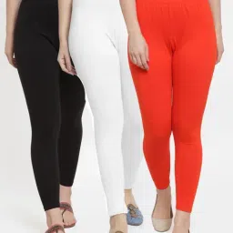 Gracit Multicolor Regular Fit Leggings-picture-48