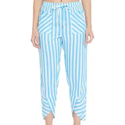 Hypernation Blue & White Striped Pyjamas-image-68