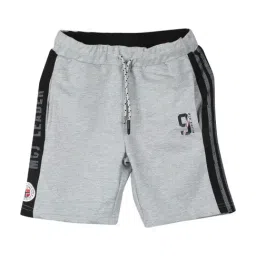 Monte Carlo Kids Grey Melange Textured Bermudas-image-17