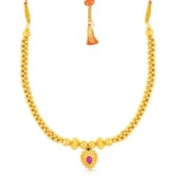 Malabar Gold and Diamonds 22k Gold Necklace for Women-image-99