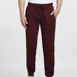 Jack & Jones Maroon Regular Fit Joggers-picture-11