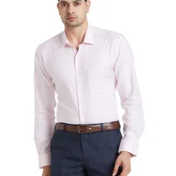 Park Avenue Red Regular Fit Checks Shirt-picture-38