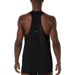 Asics Men's Performance Black Metarun Singlet image 2