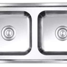 Nirali Popular 18x39x18 Inch Glossy SS Double Bowl Kitchen Sink Graceful Glory-picture-42