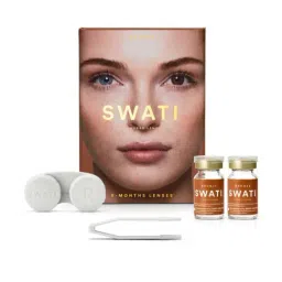 Swati Cosmetics Coloured Contact Lenses - Bronze (6 Months, Power - 2.00)-picture-12
