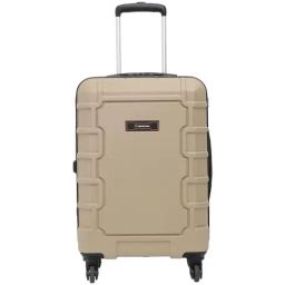 Uppercase Arbor Beige 8 Wheels Medium Hard Cabin Trolley Bag-image-39