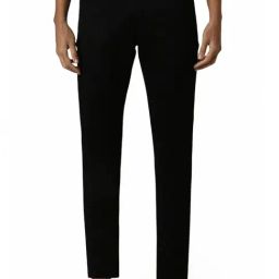 Van Heusen Black Cotton Regular Fit Jeans-image-79