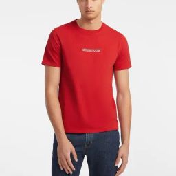 Guess Jeans EMBRO Rugby Red Slim Fit T-Shirt-image-52