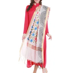 Dupatta Bazaar Off-White Dupatta image 3