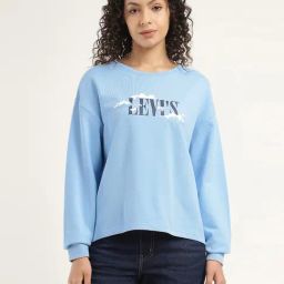 Levi's Blue Regular fit Printed Sweatshirt-picture-29