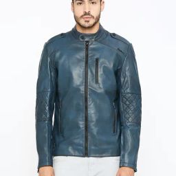 Being Human Blue Regular Fit Jacket-picture-42