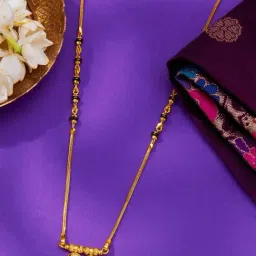 P.N.Gadgil Jewellers 22KT (916) BSI Hallmarked Yellow Gold Vatsalya Wati Mani Mangalsutra-picture-40