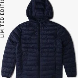 GAP Boys Navy Blue Nylon Solid Puffer Jacket-image-60