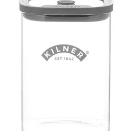 Kilner Transparent Glass Fresh Storage Square Jar (1 Litre)-picture-24